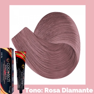 Color Tech Tinte Permanente Tono Rosa Diamante Tubo 90g Incluye Peroxido 20vol135ml (1)
