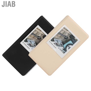 Jiab 3 pulgadas PVC cubierta álbum de fotos 64 bolsillos recoger nombre titular de la tarjeta para SQ20/SQ10/SQ6/SP‐3