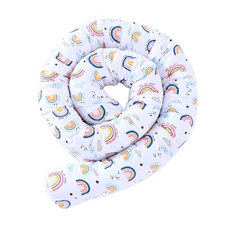 cuna cama parachoques transpirable - parachoques para cuna de bebé forro cama cama seguro cuna protector almohadilla de regalo recién nacido (4)