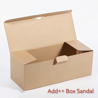 Sandalia lisa caja para hombres y mujeres