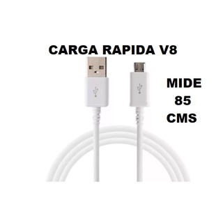 Cable V8 Micro Usb Carga Rapida 2.0 85 Cms