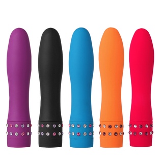 gexinhu.mx Women Multi Speed Vibrating Rhinestone Mini Vibrators Adult Masturbation Sex Toy