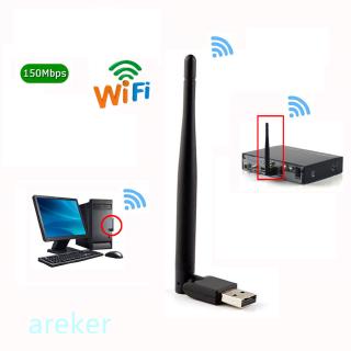 Mini adaptador WiFi inalámbrico 7601 2.4Ghz Wifi para Dvb-T2 y Dvb-S2 Tv Box Wifi Antena Tarjeta de red Lan (1)