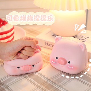 Cute pig squeeze music lento rebote pequeño juguete para ventilar cerdo muñeca para niños muñeca regalo creativo artefacto de descompresión (1)
