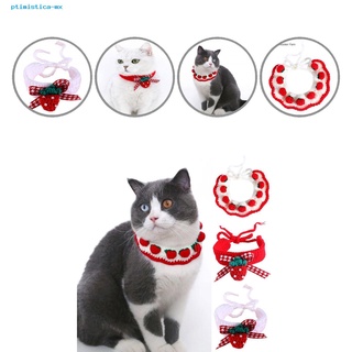 ptimistica bufanda ajustable para mascotas lindo perro gatos collar collar decorativo suministros para mascotas