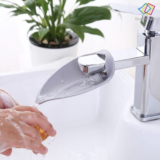 Fcd - grifo de extensión para niños, ahorro de agua, extensor de goma para lavado de manos, para baño, cocina (2)