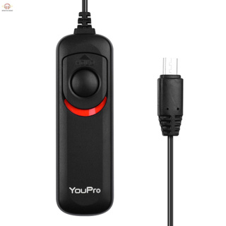 EC YouPro S2 Type Shutter Release Cable Timer Remote Control 1.2m/3.9ft Cable Replacement for Sony a7 a7R a7S a7II a7RII a6300 a6000 a5100 a5000 a3000 HX50 HX60 RX10II RX100III a58 NEX-3NL a7R III a9 RX100M4 RX100M5