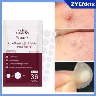 Acne Patch 36 Patches Cover Hydrocolloid Facial Stickers Pimple Spot Acne Patches for Face