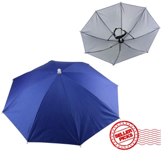 Creative Foldable Sun Umbrella Fishing Hiking Camping Headwear V5V4 Fis Beach Accessory Sport V0Z6