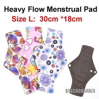[cod] 30*18 paño de bambú lavable reutilizable menstrual sanitaria maternidad mama almohadillas nuevo