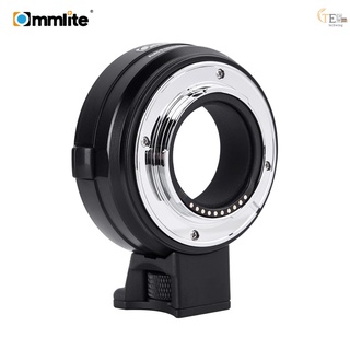 [tech] Commlite CM-EF-FX Electronic Camera Lens Mount Adapter Ring Support IS Image Stabilization EXIF Signal Transmission AF Auto Focus for Canon EF/EF-S Lens to Fujifilm FX Mirrorless Camera X-T100 X-T20 X-T3 X-H1 X-A5 X-T2 X-PRO2 X-T10 X-T1 X-E2 X-M1 X