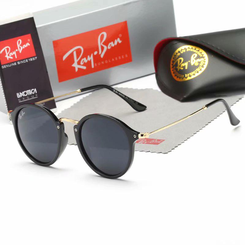 【Con Caja】hot 2021 listo stock original ray ban rayban gafas de sol unisex gafas verdes gafas