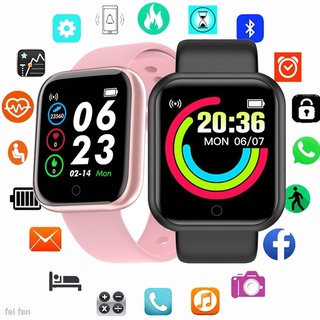 Reloj Inteligente Y68 D20 Con Bluetooth USB Smart Watch