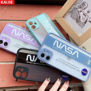 NASA Case Redmi Note10 Pro Poco X3 NFC M3 Redmi10 9T 9A 9C Note 8 7 Simple Design Matte Camera Protection Cover KaiJie