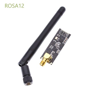 ROSA12 1.pc Módulo 1.100 metros. Antena. Módulo inalámbrico Amplificador de bajo ruido Pa 2.4G Larga Nrf24l01/Multicolor (1)