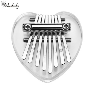 [MUSIC LOVER]Muslady Kalimba 8 Keys Thumb Piano Mini Portable Kalimba with Lanyard Musical Instrument for Adults Kids (9)