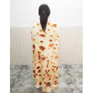 shouwang pizza tortilla manta pita lavash suave manta para cama de lana sofá a cuadros felpa colcha manta burrito koce wmua (6)