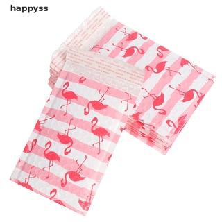 happyss 10 unids/125*180mm/5x6in flamingo bubble mailer sobres bolsa de correo auto sellado mx