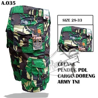 Cargo pantalones cortos PDL DORENG ARMY
