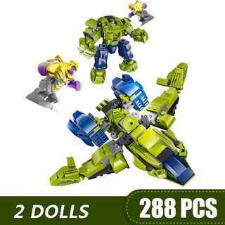 288pcs pequeños bloques de construcción juguetes compatibles lego hulk mecha marvel super heroes vengadores regalo para niñas niños niños