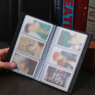 SUNNY Nuevo Lomo del titular de la tarjeta Gran capacidad Card stock Photocard libro Portable Coleccion Moda Hojas sueltas Album de fotos (7)