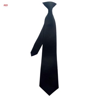Corbata De imitación De Seda De color sólido para hombre 50x8cm