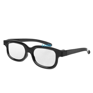 LES Circular Polarized Passive 3D Stereo Glasses Black For 3D TV Real D IMAX Cinemas