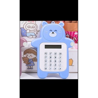 calculadora con diseño de oso