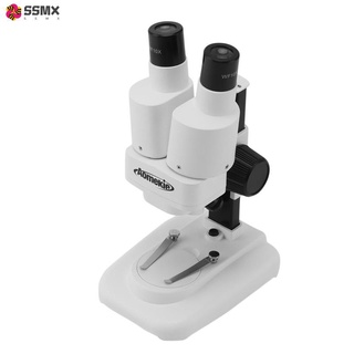 AOMEKIE microscopio estereoscópico 20X para reparación de teléfonos PCB