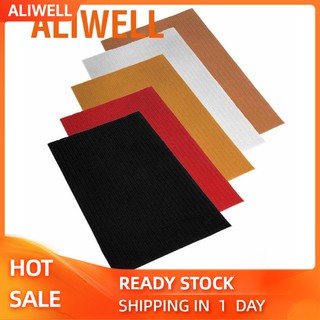 Aliwell-Hoja De Goma Para Reparación De Zapatos (2,2 Mm) , Color Rojo/Negro/Beige/Blanco/Amarillo