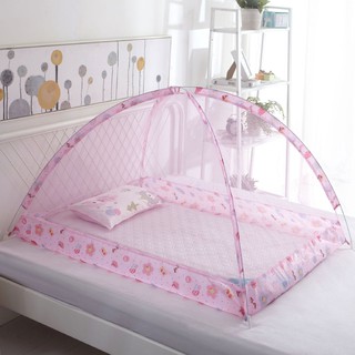 Portable Multifunctional Foldable Baby Mosquito Net / Bottomless Netting Crib Anti-Mosquito Cover / Large Space Closed Baby Bed Mosquito Tent