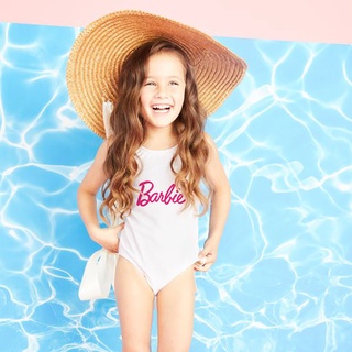 Barbie Lindo Bebé Niñas Trajes De Baño De Verano Traje Niña Ropa De Playa De Una Pieza Para Niños (1)