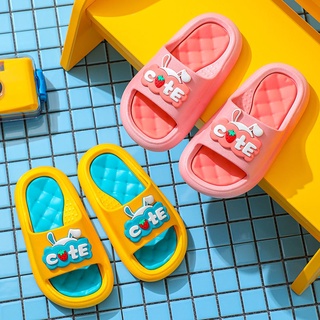 Zapatillas para niños, niñas de verano, princesa de dibujos animados, padre-hijo antideslizante de fondo suave interior bebé baño baño niño sandalias y zapatillas (5)