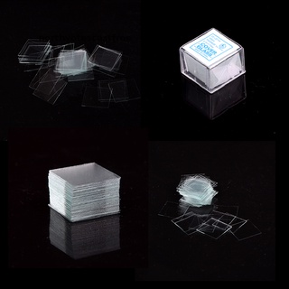 ncmx 100 piezas de cristal micro cubierta slips 22x22mm - microscopio slide covers glory