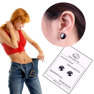 Health Jewelry Magnetic Lose Weight Slimming Earrings