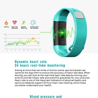 Reloj deportivo con correa inteligente con Monitor De frecuencia cardiaca/calorías/distancia (1)
