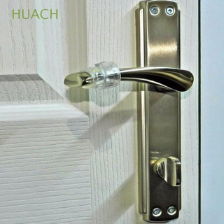 huach - tapón de puerta para dormitorio, transparente, protector de pared, parachoques, anillo anticolisión, puertas de cocina, seguridad, mango de pvc