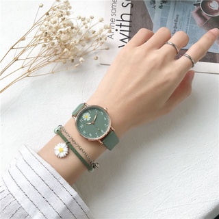 Elegant Quartz Watches Beautiful Casual Watches Ladies Daisy Bracelet Wristwatch For Women Lady (4)