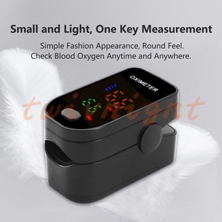 Oxímetro de pulso portátil flashdurable/Clip de dedo deportivo/pantalla LED de 4 colores (1)