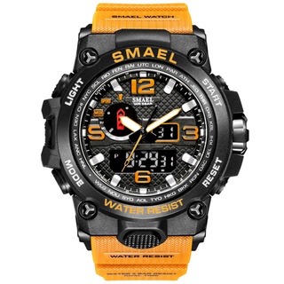SMAEL Men\'s Watch Top Brand Sport Fashion Analog Quartz LED Electronic Digital Multifunctional Waterproof Military 1545