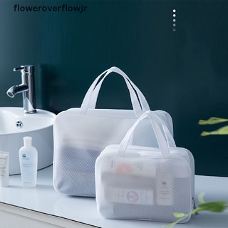 frmx bolsa de cosméticos simple de gran capacidad bolsa de lavado transparente impermeable bolsa de cosméticos caliente (6)
