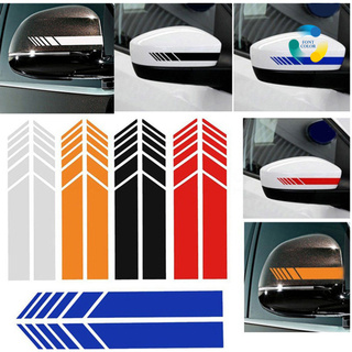 fontcolor - pegatinas para espejo retrovisor, reflectantes para coche, para Mercedes Benz
