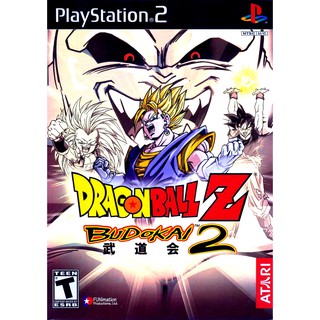 Dragon Ball Z Budokai 2 Dvd Cassette PS2 tarjeta de juego