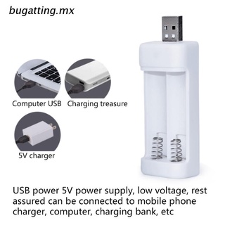 bugatting.mx cargador para baterías recargables en tamaño aa o aaa dispositivo de carga compatible con carga mixta o separada