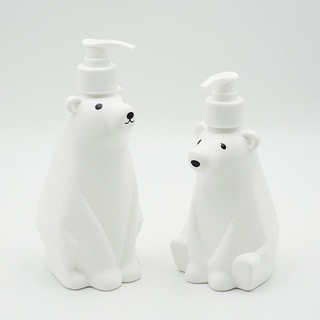 Ins Style Polar Bear lindo dispensador de jabón de baño