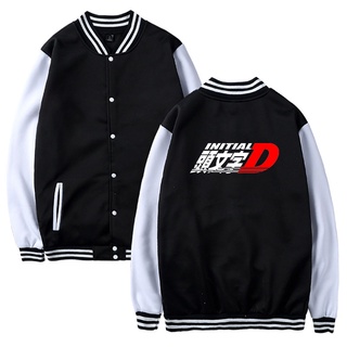 Initial D Baseball Bomber Jacket Men Custom Jacket Coat Streetwear Sweatshirt Hoodies Jaqueta Masculina Streewears