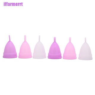 [iffarmerrt] copa menstrual para mujeres producto de higiene de grado médico silicona uso de vagina