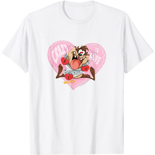 Looney Tunes Taz Crazy In Love camiseta de san valentín para niños