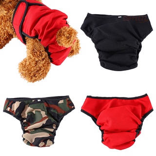 Pet Female Dog Physiological Pants Diaper Underwear Washable Sanitary Panties