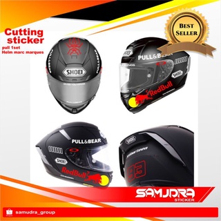 Marquez pull 1set MARC casco pegatina variaciones de moto GP sport cascos (1)